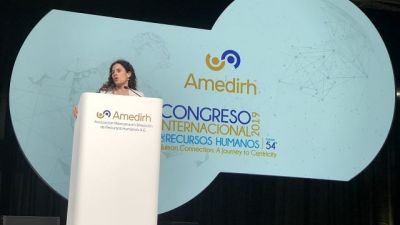 Inaugura Luisa María Alcalde el Congreso Internacional de Recursos Humanos de Amedirh